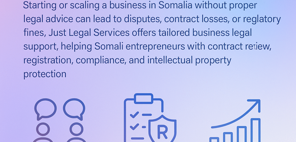 why SMEs in Somalia Need Legal Guidance